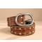 Cinto Snake Croco Chocolate