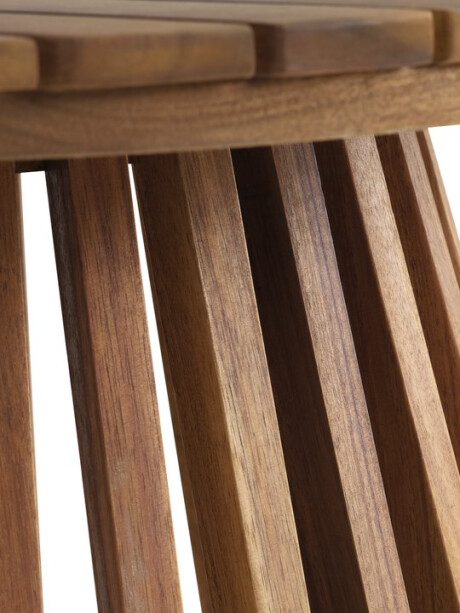 Mesa auxiliar KRAGEVIG Ø50x50 cm madera dura Mesa auxiliar KRAGEVIG Ø50x50 cm madera dura
