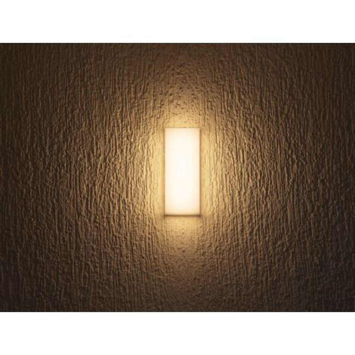APLIQUE LED HIELO RECTANGULAR 5W 3000K IP65 BIVOLT 