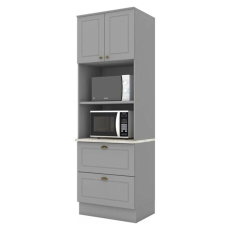 ARMARIO DE COCINA MDF GRIS AMERICANA