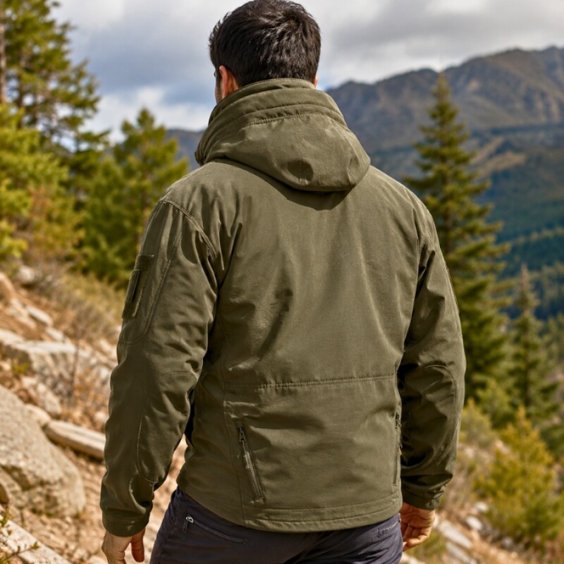 Campera Táctica en Neopreno Verde