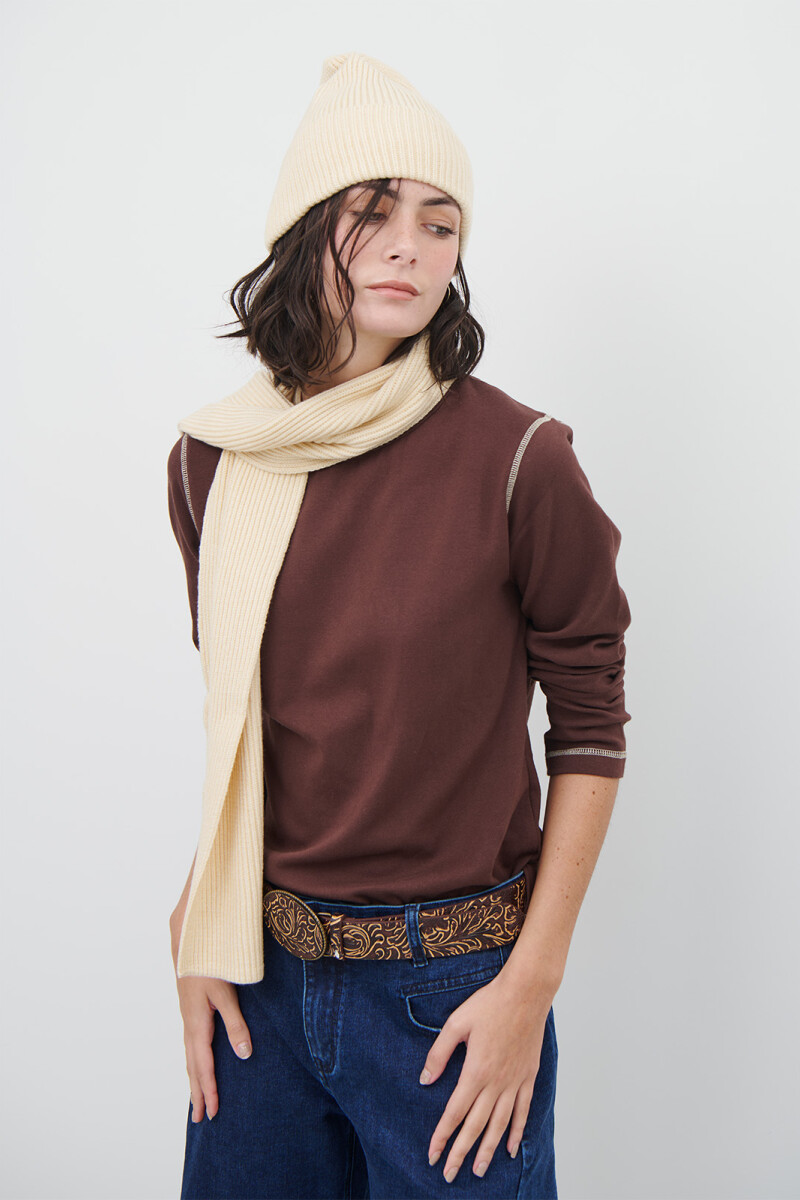 REMERA WINTER MARRON