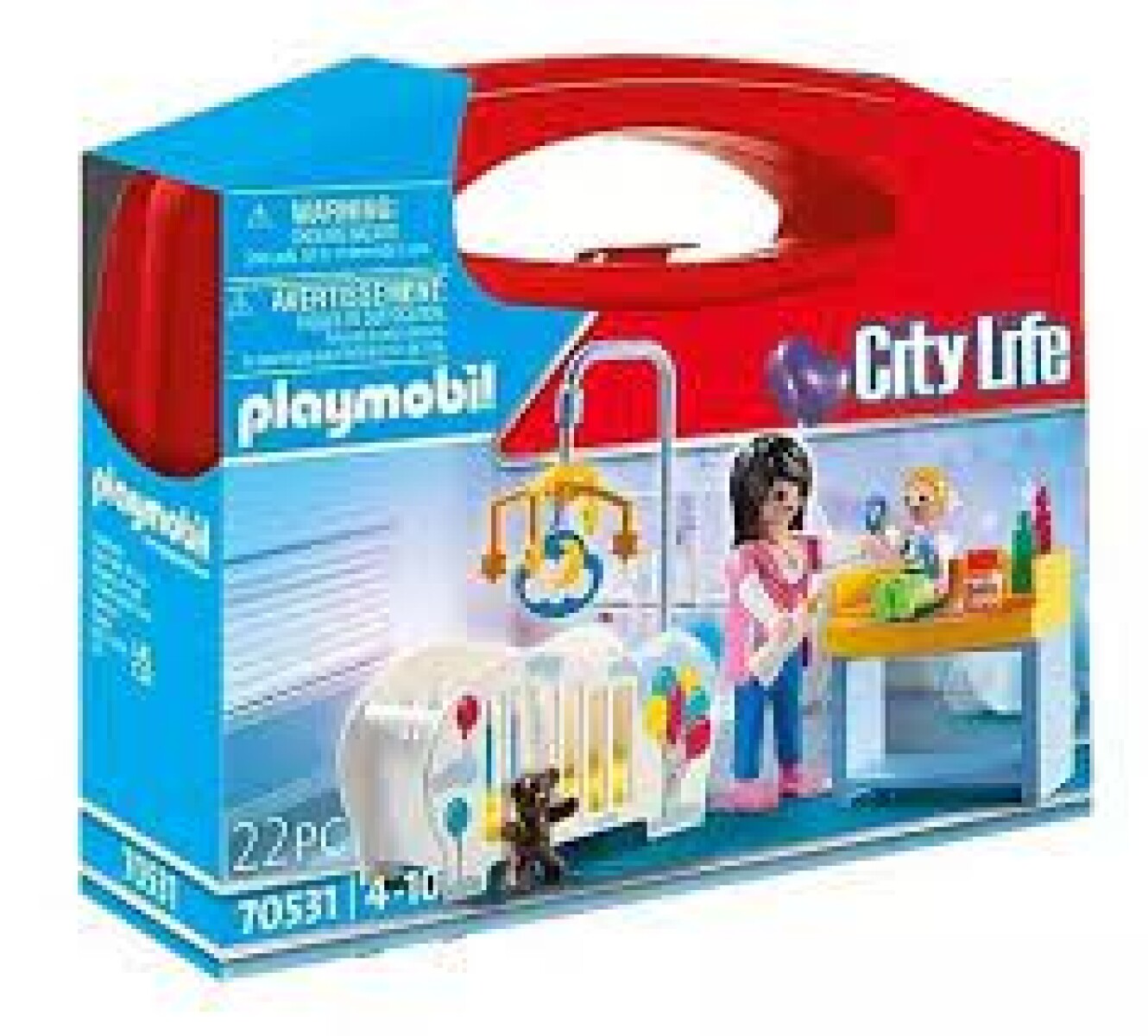 Set de construcción Playmobil city life 70531 