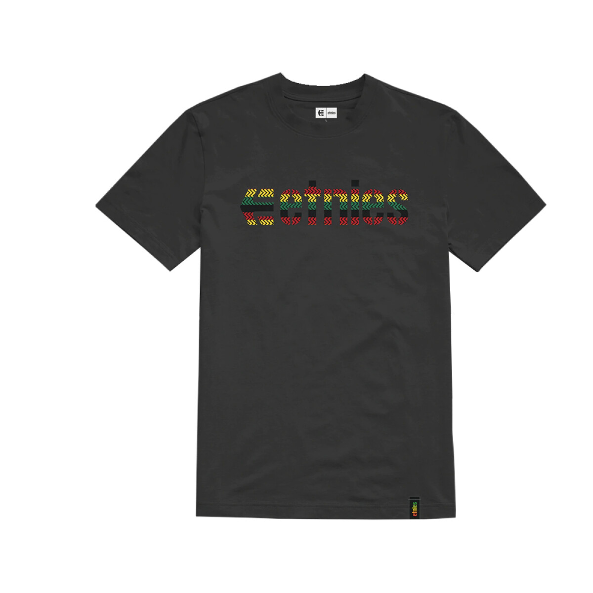 REMERA ETNIES GRIZZLY ECORP - Black 