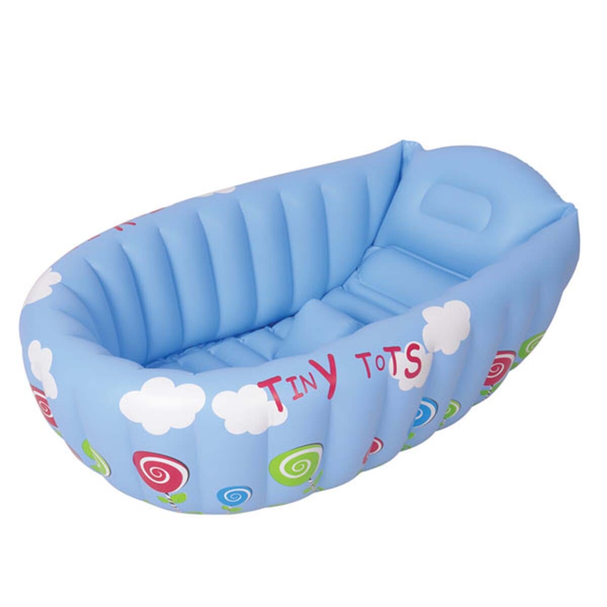 Bañera para bebé inflable - CELESTE 