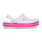 Crocs Crocband Clog K - Niños más de 5 años White/pink Crush