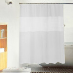 CORTINA DE BAÑO 180X200CM DISEÑO PIEDRAS BLANC CORTINA DE BAÑO 180X200CM DISEÑO PIEDRAS BLANC