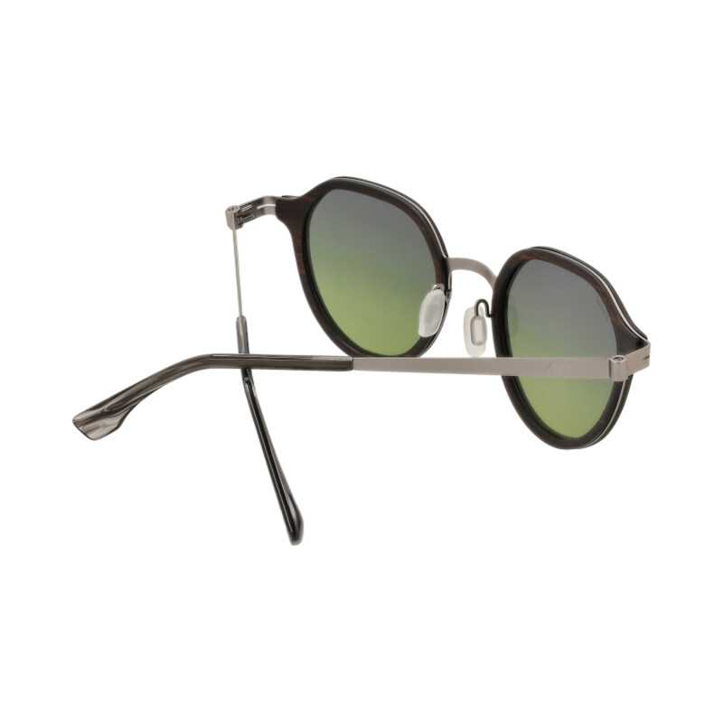 Lentes Indie Ringo Ébano - Verde Degradé Lentes Indie Ringo Ébano - Verde Degradé