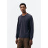 CAMISETA ML MASC PRETO MESCLA