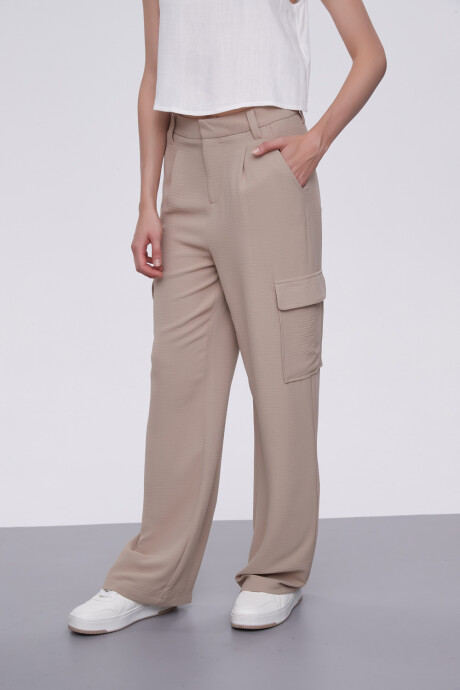 Pantalon Meyer Beige Oscuro