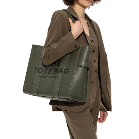 Marc Jacobs - The Tote Bag, grande de cuero Verde