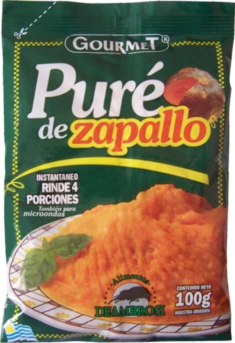 PURE DE PAPAS GOURMET 100G ZAPALLO 