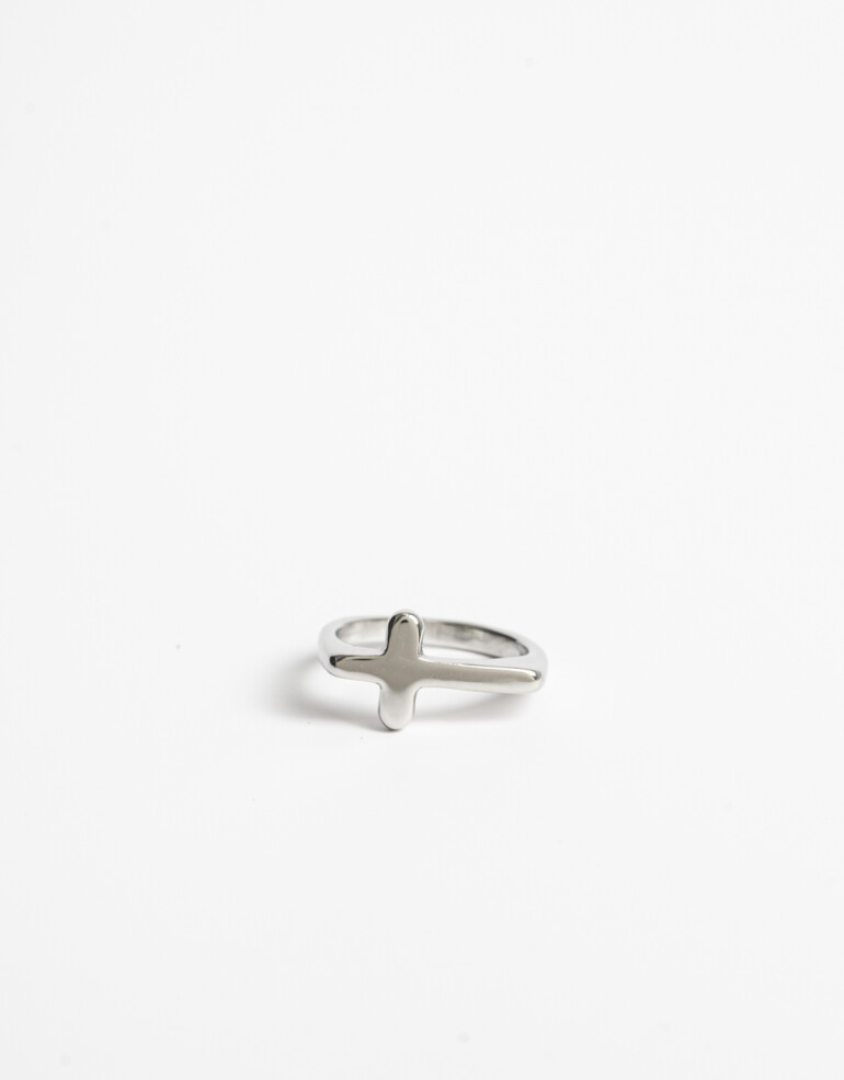 Anillos Chicos Metal Anillo De Acero Men´s Collection - Plateado