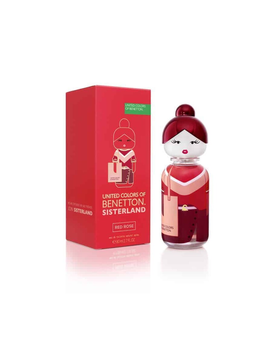 Perfume Benetton Sisterland Red Rose EDT 80ml 