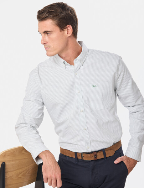 CAMISA OXFORD Verde