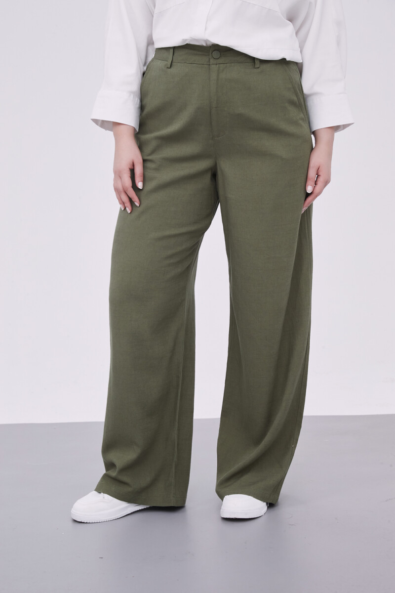 Pantalon Altova - Verde Oliva Oscuro 