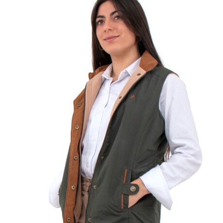 Chaleco Micropolar dama VERDE