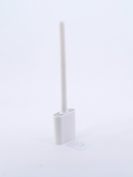 ESCOBILLA DE SILICONA PARA INODORO GRIS