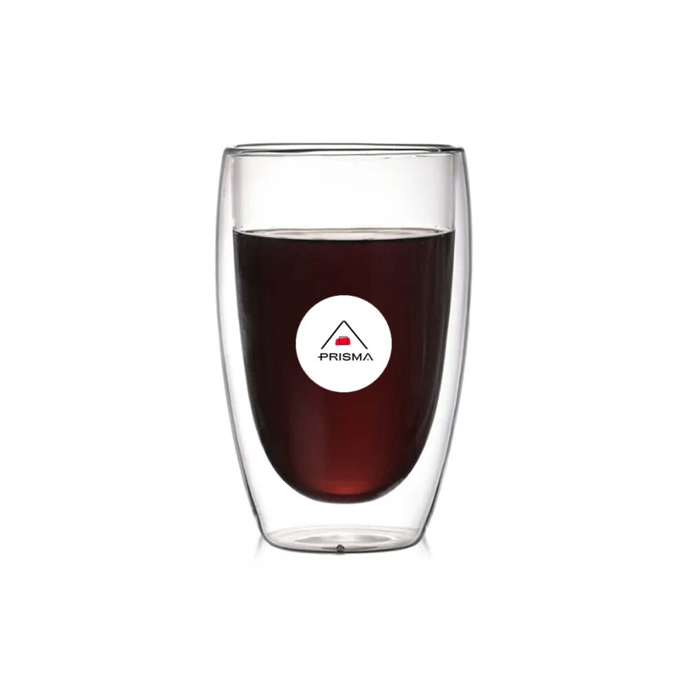 Vaso doble pared borosilicato 400 ml PRISMA Vaso doble pared borosilicato 400 ml PRISMA