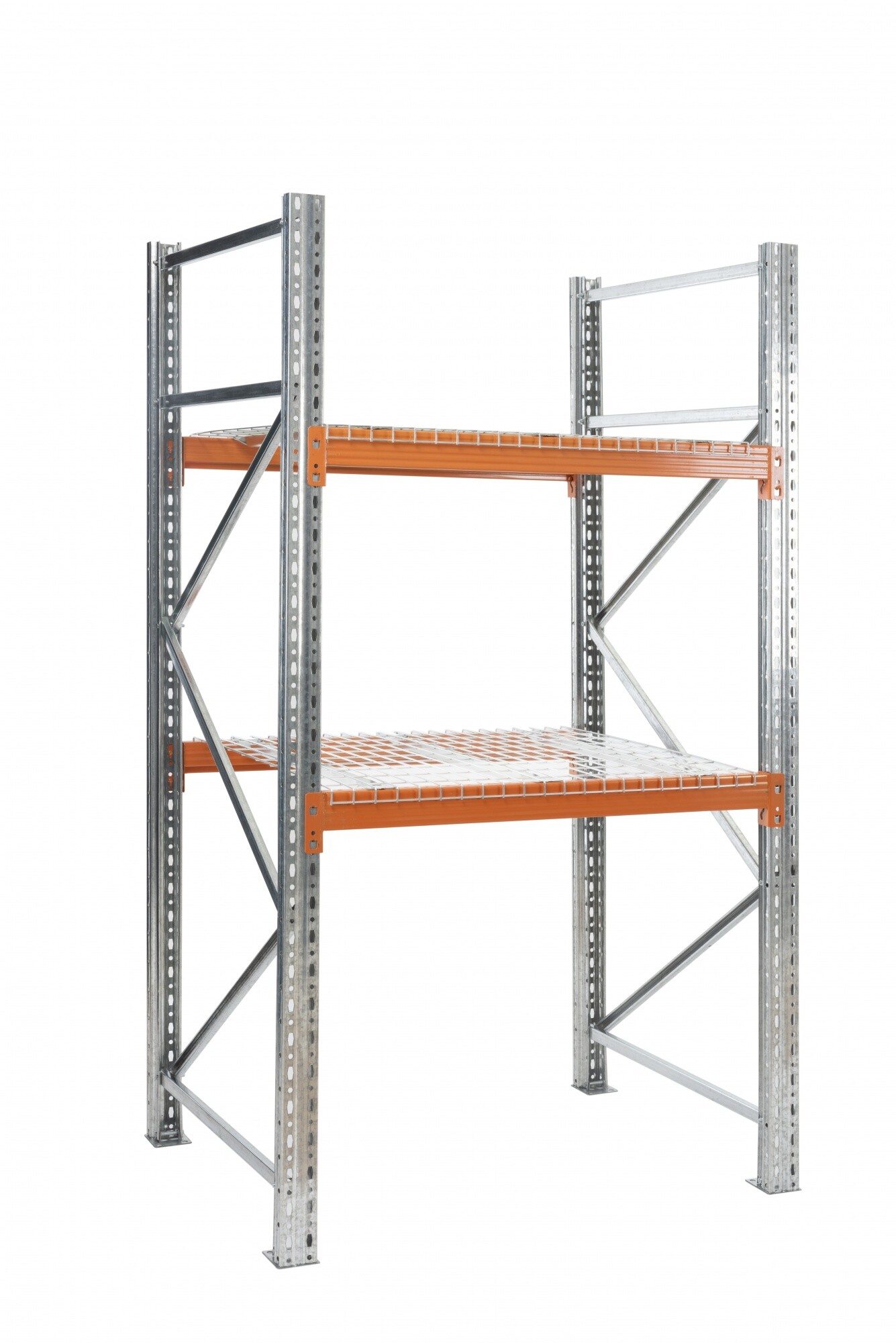 Portelo Rack Rack Selectivo Porta Pallet 3.6 X 1.2 M - Base + 2 — Mundo M