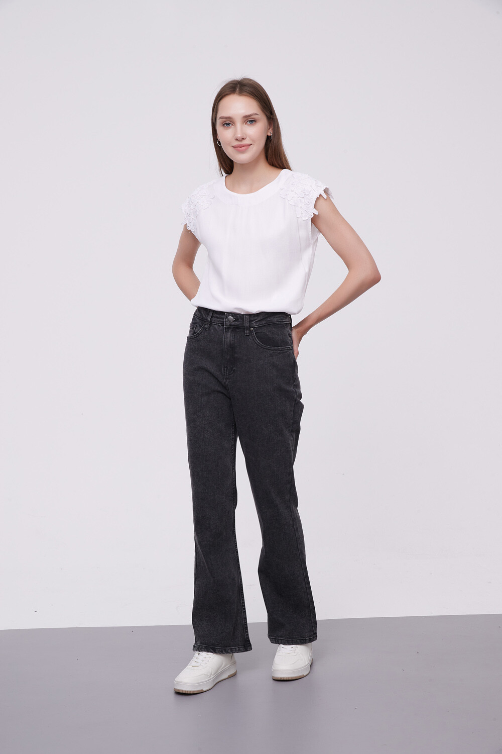 Pantalon Pyos Gris Oscuro