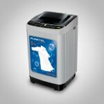 LAVARROPA CARGA SUPERIOR 5 KG.-10 PROGRAMAS-BOMBA-LUZ INT.-700 RPM blanco