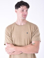 REMERA LINES BEIGE