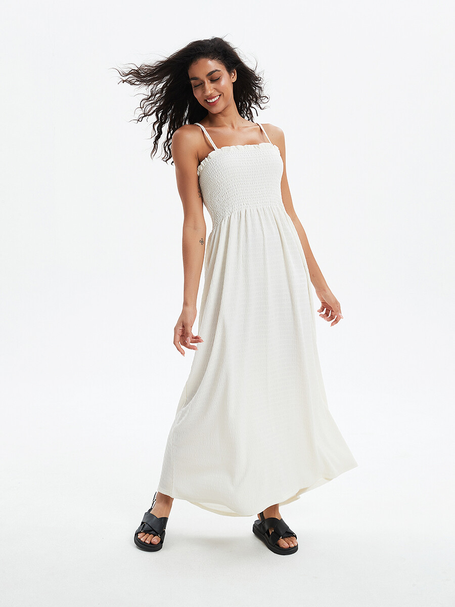 VESTIDO MAROMA - OFF WHITE 