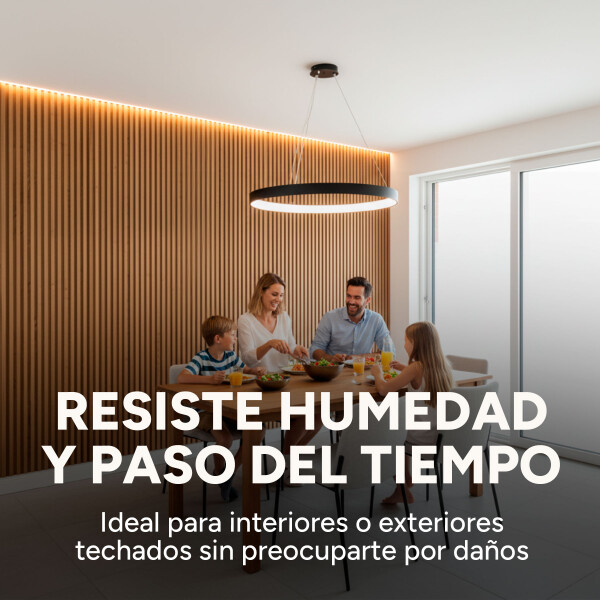 Pack x20 Wpc Simil Madera Wall Panel Lambrin 2.90x16.7 Color Marrón Madera 2