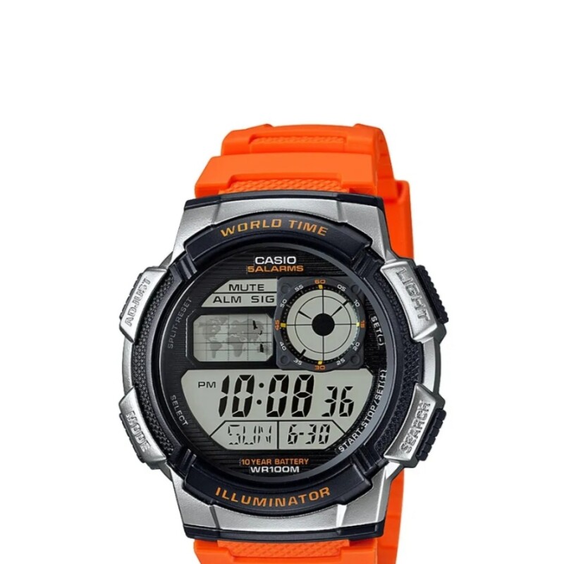 Reloj CASIO digital/ Naranja Reloj CASIO digital/ Naranja