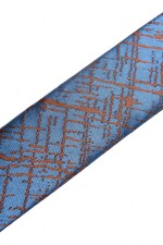 Corbata 8 cm CELESTE OSC.