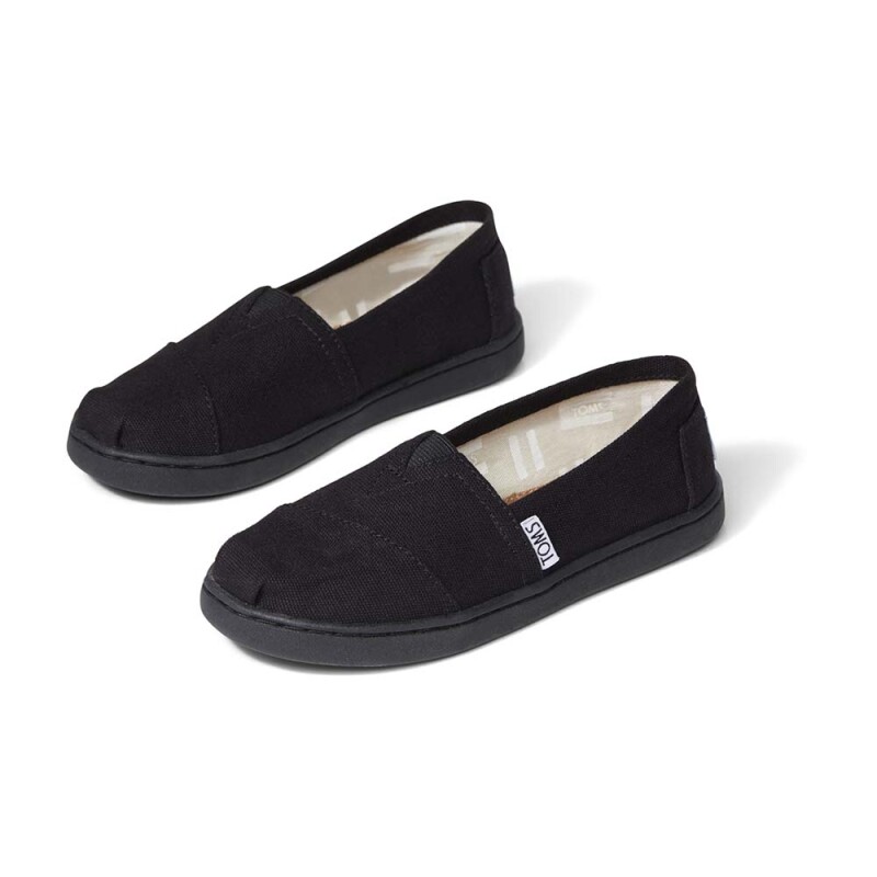 Youth Alpargata Canvas - Niños Black