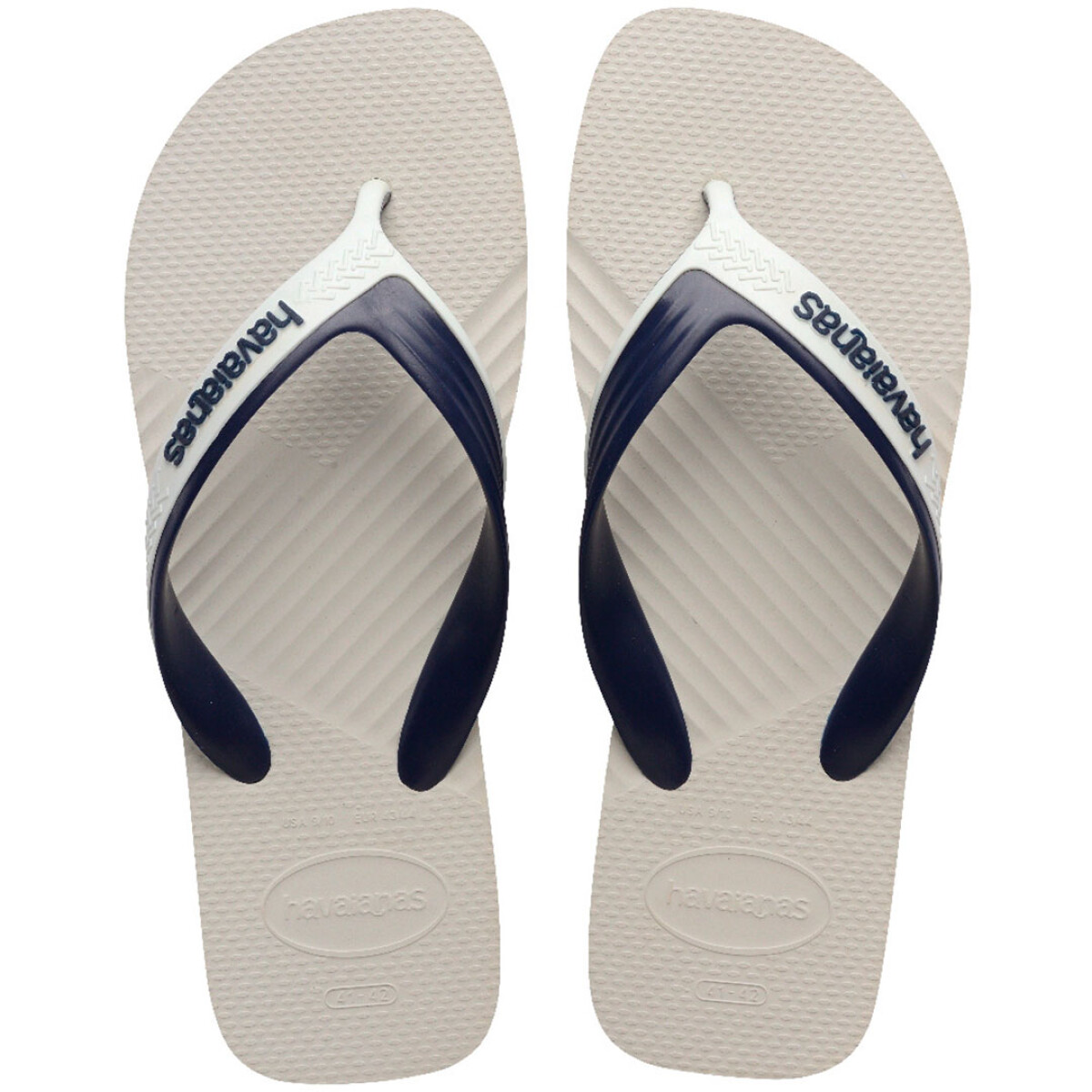 Sandalias de Hombre Havaianas Dual - Blanco - Azul 