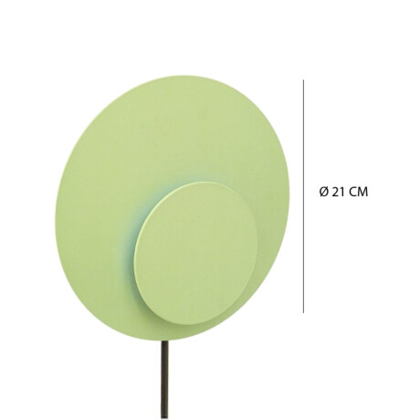 LUMINARIA DE PARED LENNY Luminaria de Pared Lenny Verde