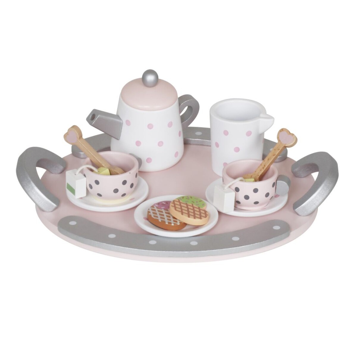 Juego de té de madera W10D824 