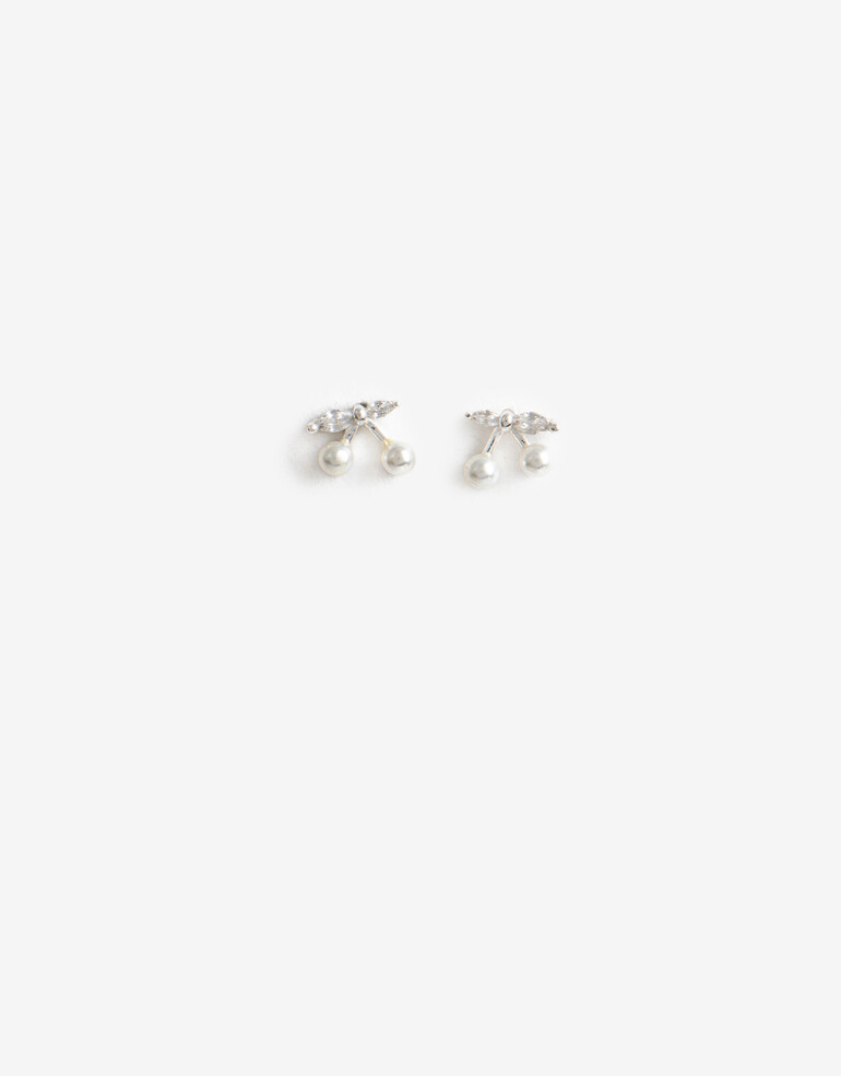 Aros Pasantes Perlas Aros Pasantes Plata 925 - Plateado