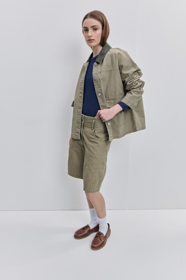 CAMPERA PEDRERA Verde Seco