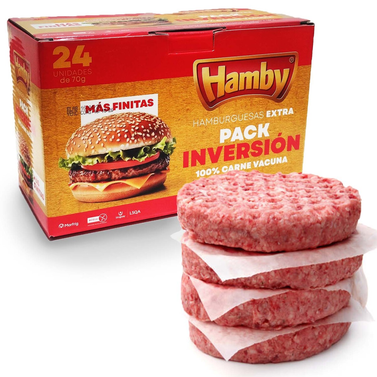 Hamburguesa Hamby x24 