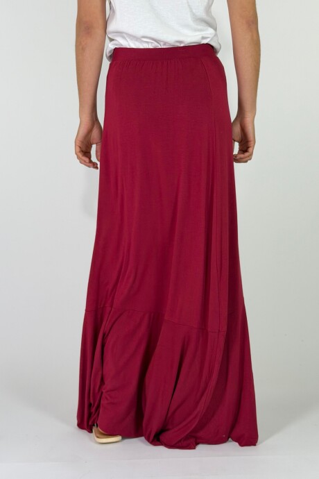 POLLERA SAVONA Bordeaux