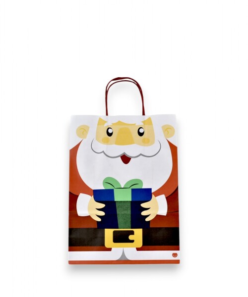 Bolsa fantasia luna 22x10x30 cm. Navidad Ho ho ho