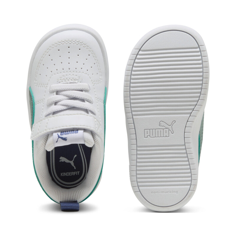 Zapatillas Puma Rickie Ac de Niños Blanco