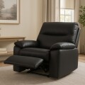 POLTRONA RECLINABLE HOLIDAY - PU NEGRA POLTRONA RECLINABLE HOLIDAY - PU NEGRA