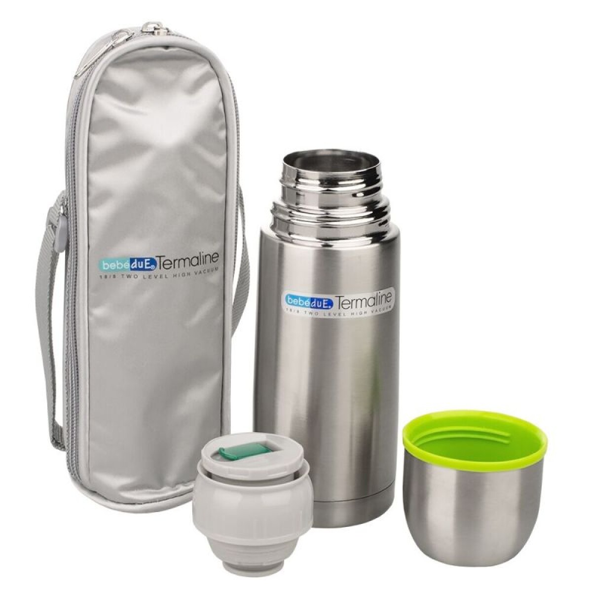 Termo Bebédue Acero Inoxidable con Bolsa 300 Ml 