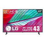 TV LG SMART 43" UHD 4K 43UR7800PSB Unica
