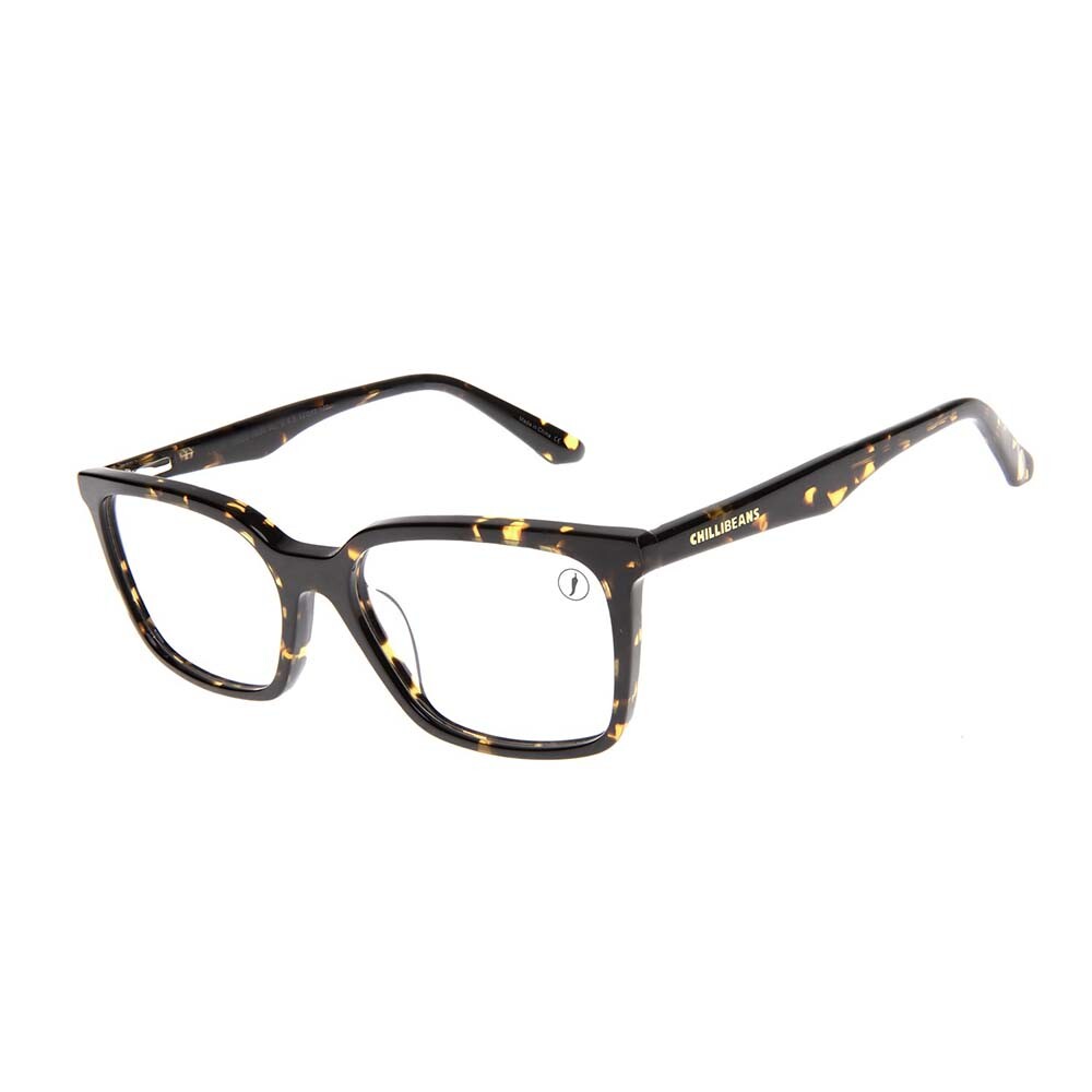 Lentes de vista Chilli Beans CUADRADO - Mujer Tortuga/Tortuga