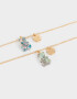 Collares para compartir Animalito Set De Collares Para Compartir Bff - Dorado