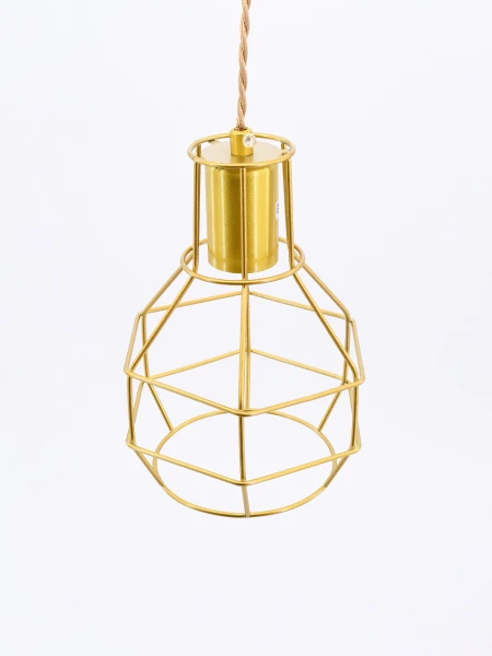 LÁMPARA DE TECHO BRIGHT DORADO