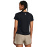 UA Launch Shortsleeve-PPL BLK-001
