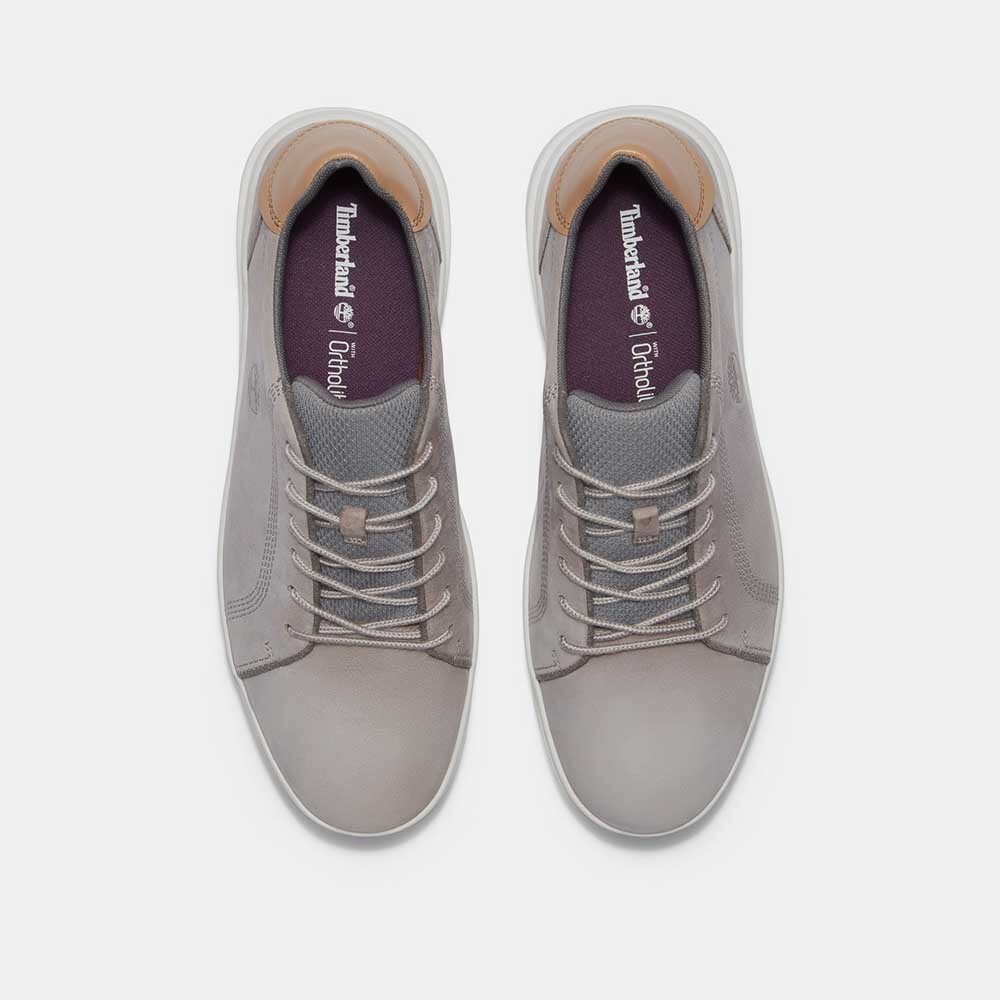 Zapatillas Seneca Bay Low Hombre Light Grey Nubuck
