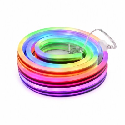 Kit completo tira neon RGB multiocolor smart 5 metros Kit completo tira neon RGB multiocolor smart 5 metros